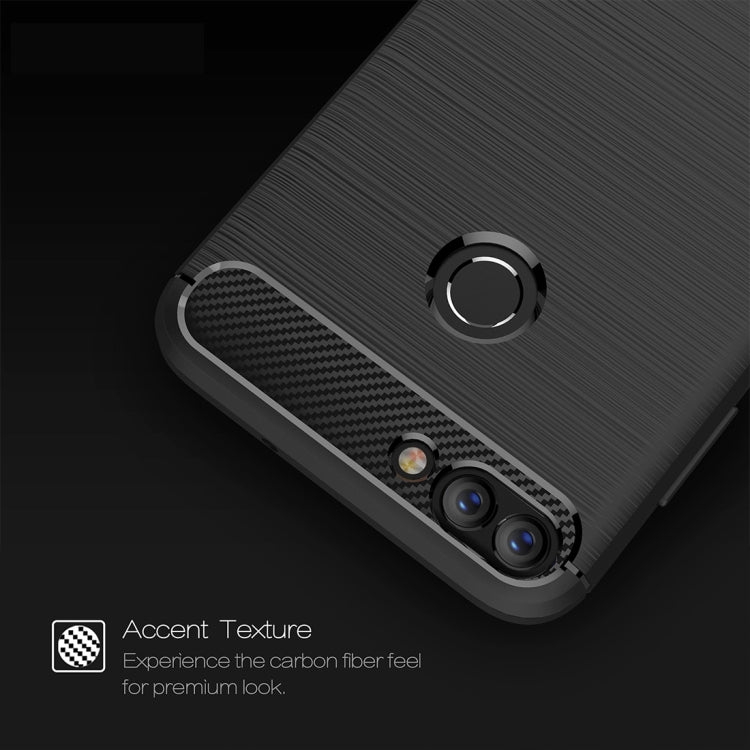 CARBON Zadný obal pre Huawei P Smart - čierny