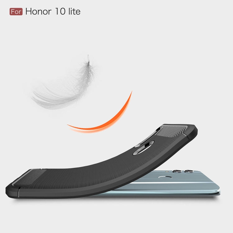 CARBON Zadný obal pre Huawei P Smart 2019 / Honor 10 Lite - modrý