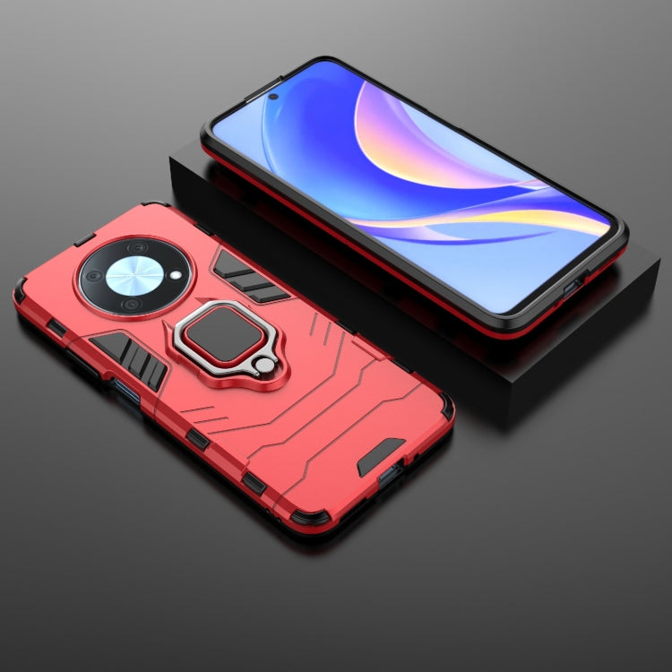 RING ARMOR Tvrdený kryt pre Huawei Nova Y90 - červený