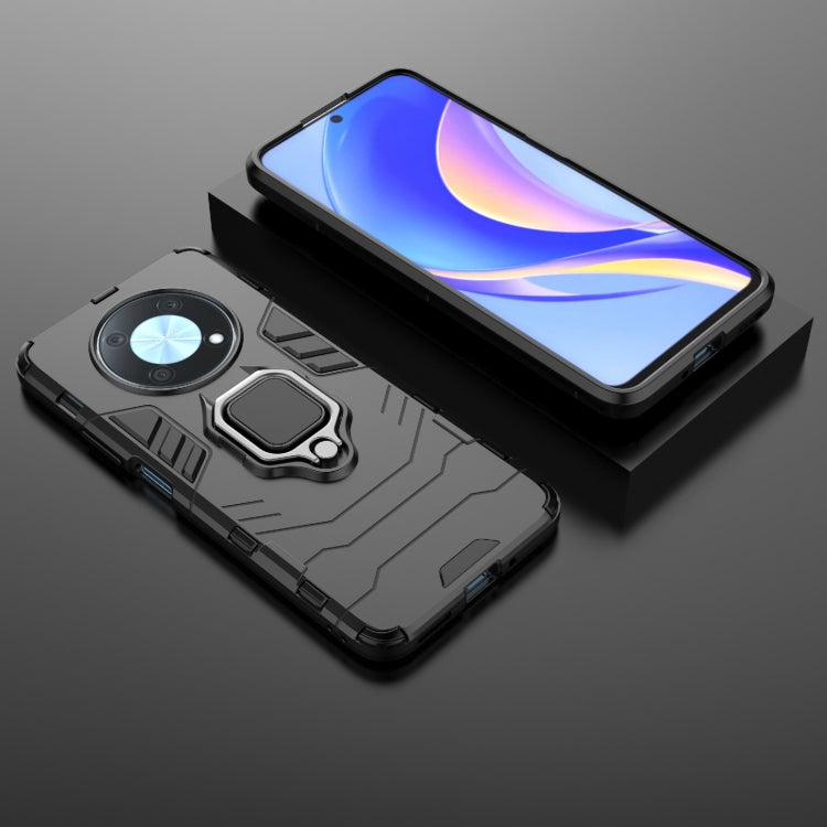 RING ARMOR Tvrdený kryt pre Huawei Nova Y90 - čierny