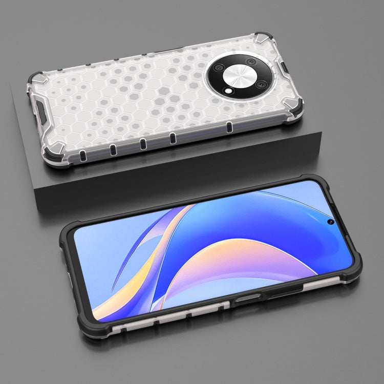 HONEYCOMB Tvrdený kryt pre Huawei Nova Y90 - biely