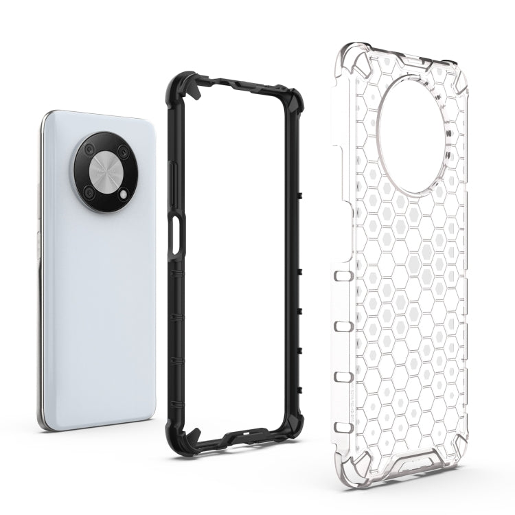 HONEYCOMB Tvrdený kryt pre Huawei Nova Y90 - biely