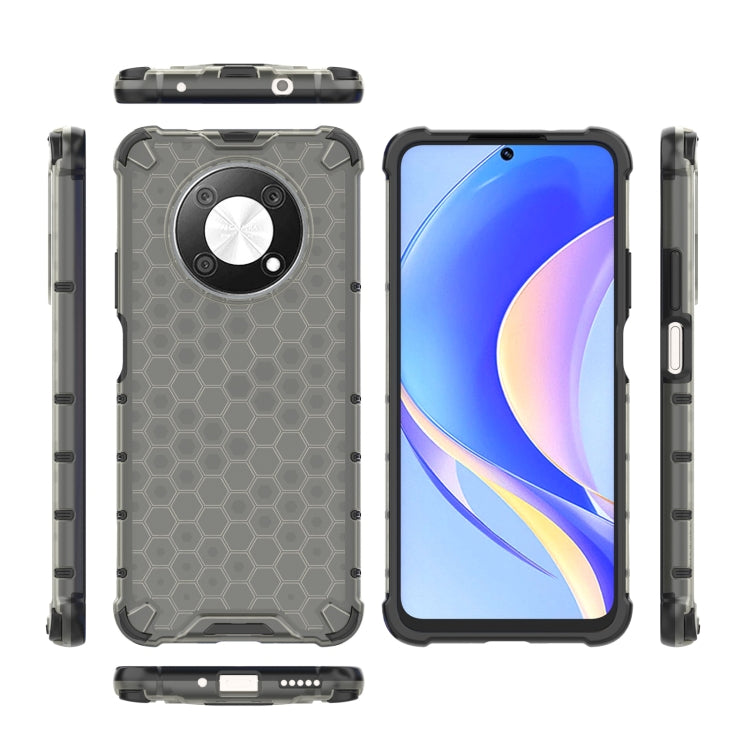 HONEYCOMB Tvrdený kryt pre Huawei Nova Y90 - čierny