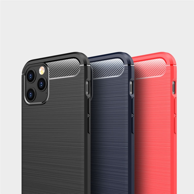 CARBON Zadný obal pre Apple iPhone 12 / iPhone 12 Pro - modrý