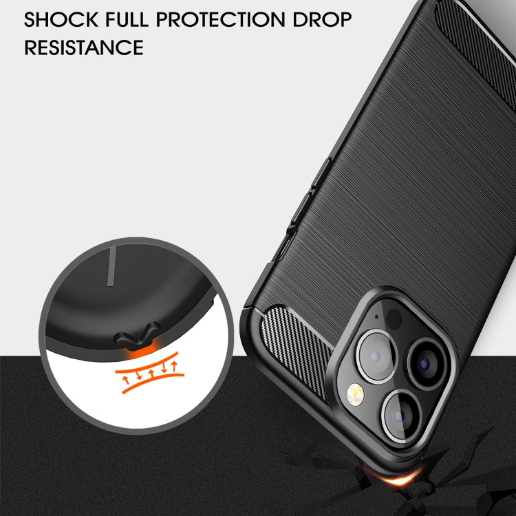CARBON Zadný obal pre Apple iPhone 13 Pro Max - modrý