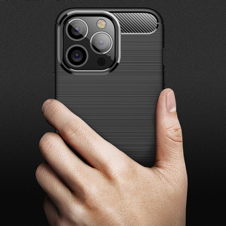 CARBON Zadný obal pre Apple iPhone 13 Pro Max - čierny