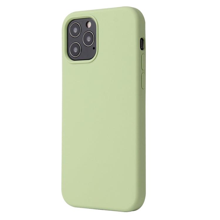 MATT Silikónový obal pre Apple iPhone 13 Pro Max - zelený