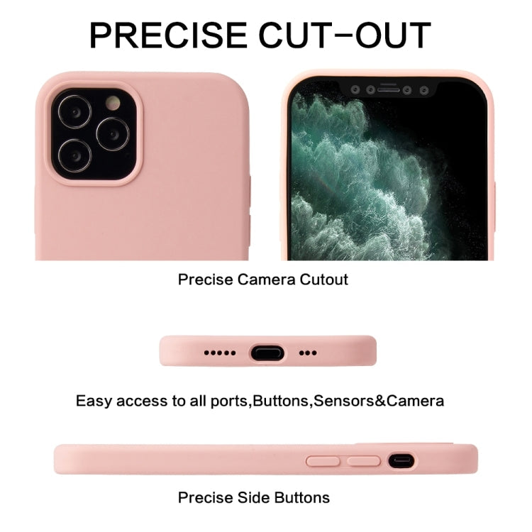 MATT Silikónový obal pre Apple iPhone 13 Pro Max - čierny