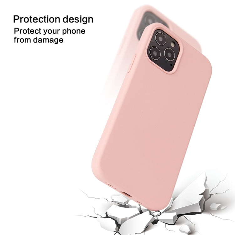 MATT Silikónový obal pre Apple iPhone 13 Pro Max - čierny