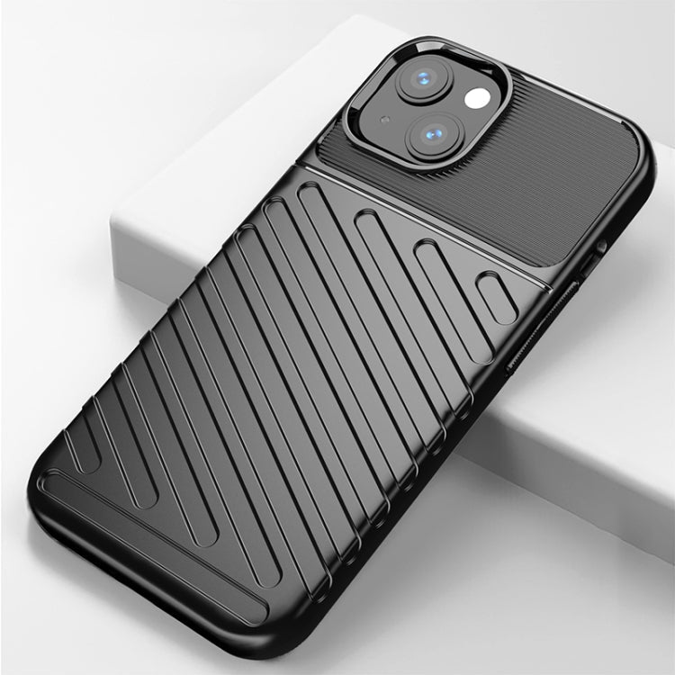 THUNDER Ochranný kryt pre Apple iPhone 13 mini - čierny