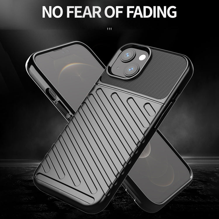 THUNDER Ochranný kryt pre Apple iPhone 13 mini - čierny