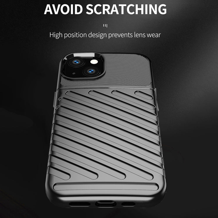 THUNDER Ochranný kryt pre Apple iPhone 13 mini - čierny