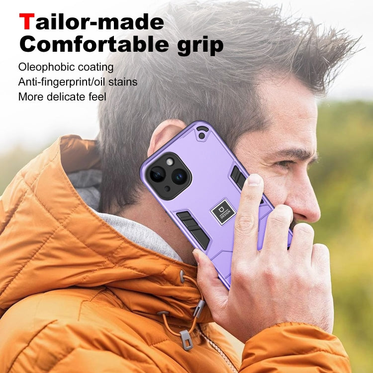 HOLDER ARMOR Tvrdený kryt pre Apple iPhone 14 - fialový