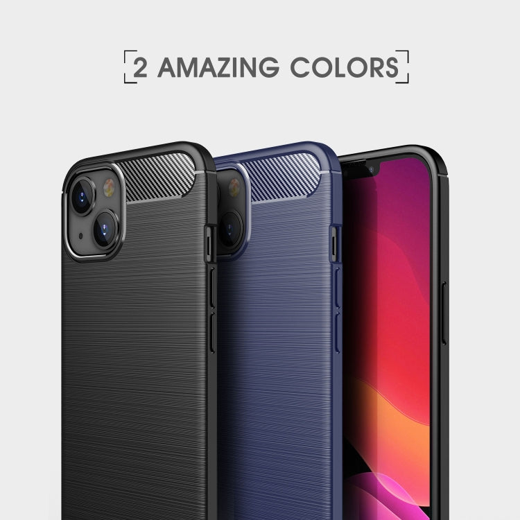 CARBON Zadný obal pre Apple iPhone 14 - modrý