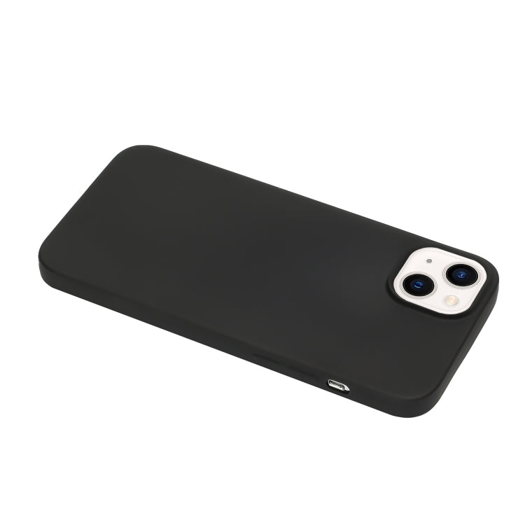 MATT Silikónový obal pre Apple iPhone 14 Plus - čierny