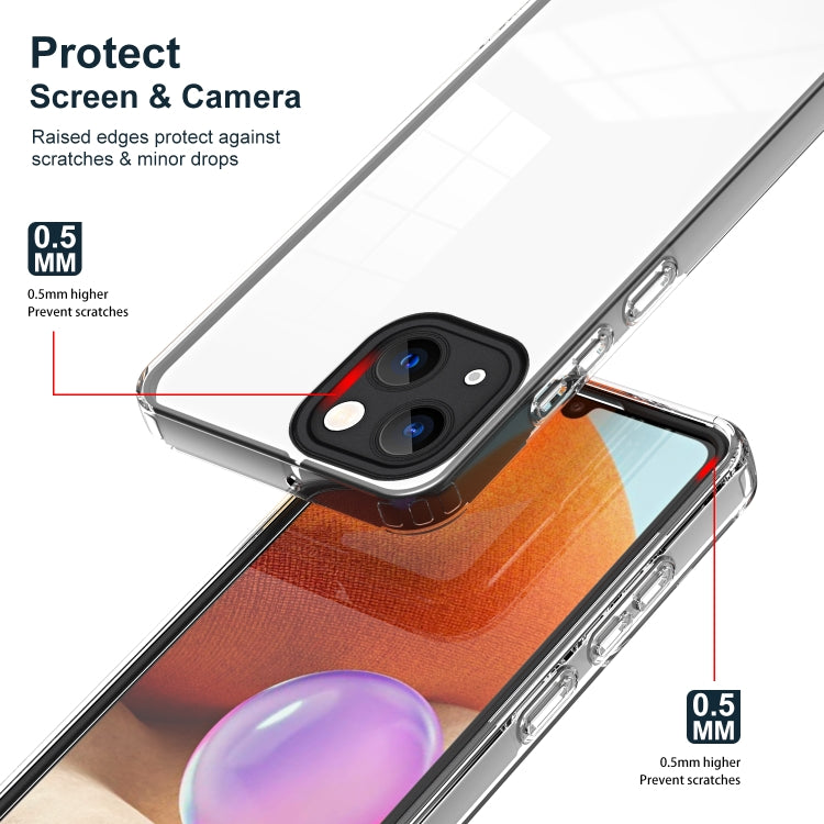 FRAME Zadný kryt pre Apple iPhone 15 - čierny