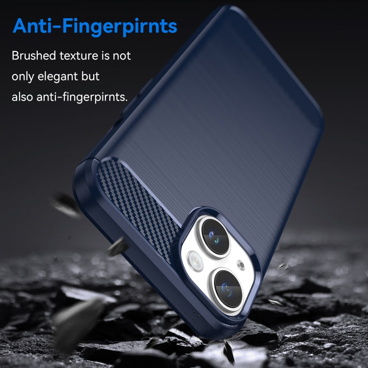 CARBON Zadný obal pre Apple iPhone 15 - modrý