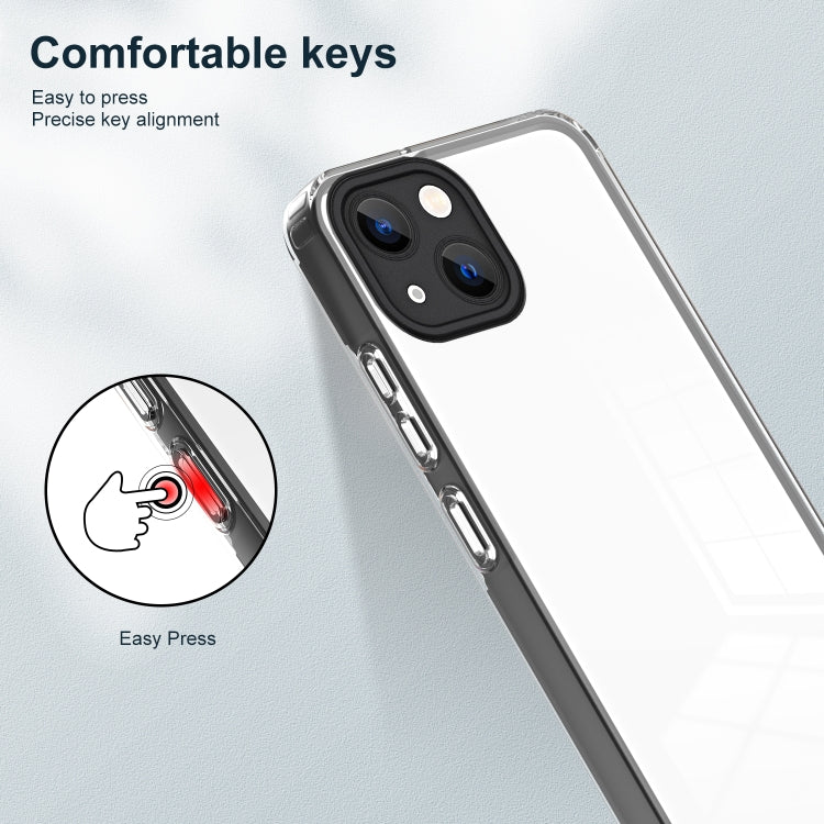 FRAME Zadný kryt pre Apple iPhone 15 Plus - čierny