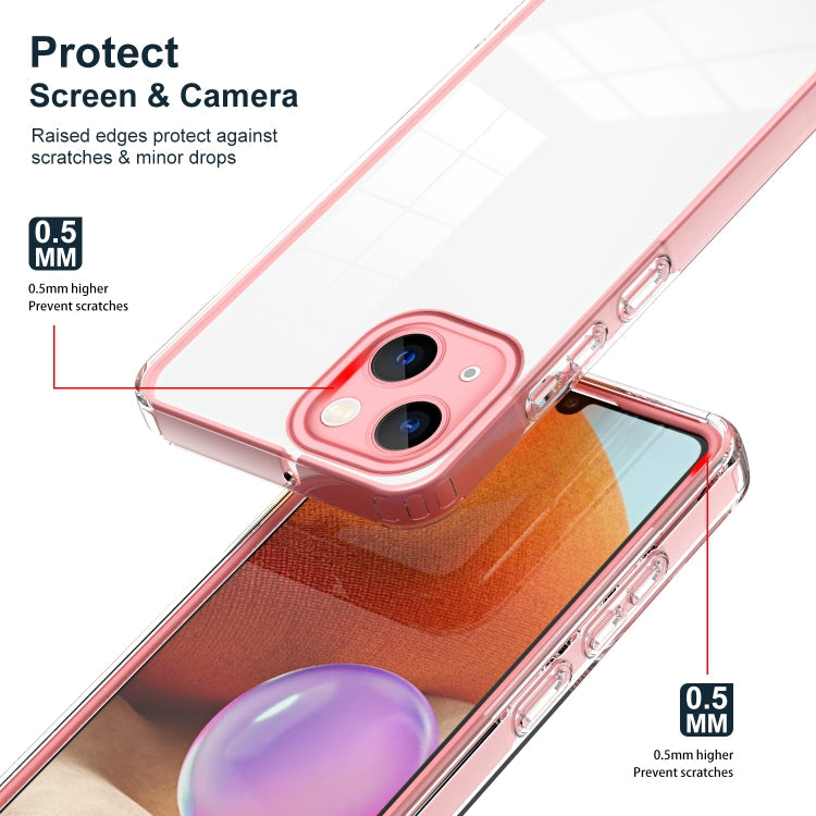 FRAME Zadný kryt pre Apple iPhone 15 Plus - ružový