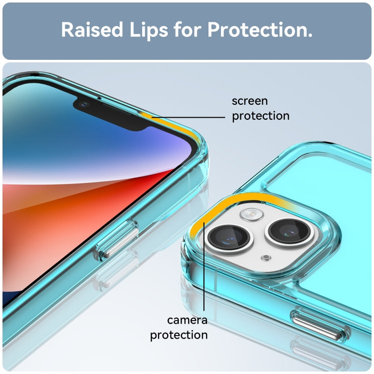CANDY Zadný obal pre Apple iPhone 15 Plus - modrý