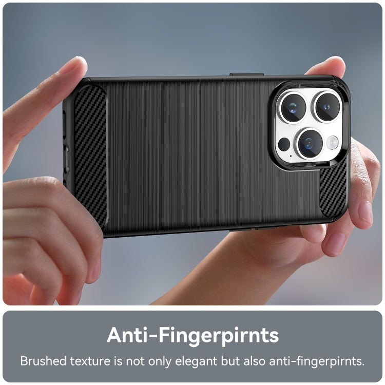 CARBON Zadný obal pre Apple iPhone 15 Pro Max - čierny