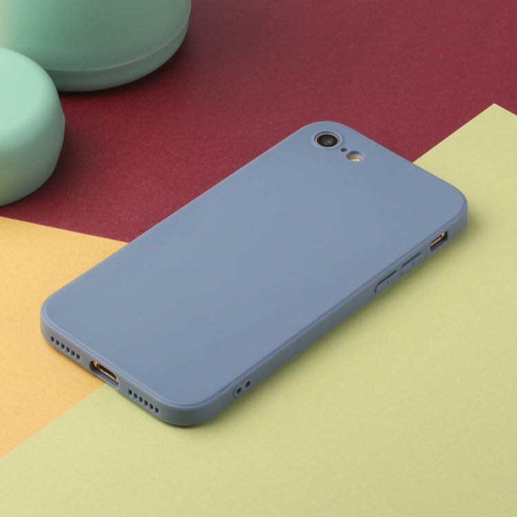 MATT Silikónový obal pre Apple iPhone 6 Plus / 6s Plus - svetlo modrý