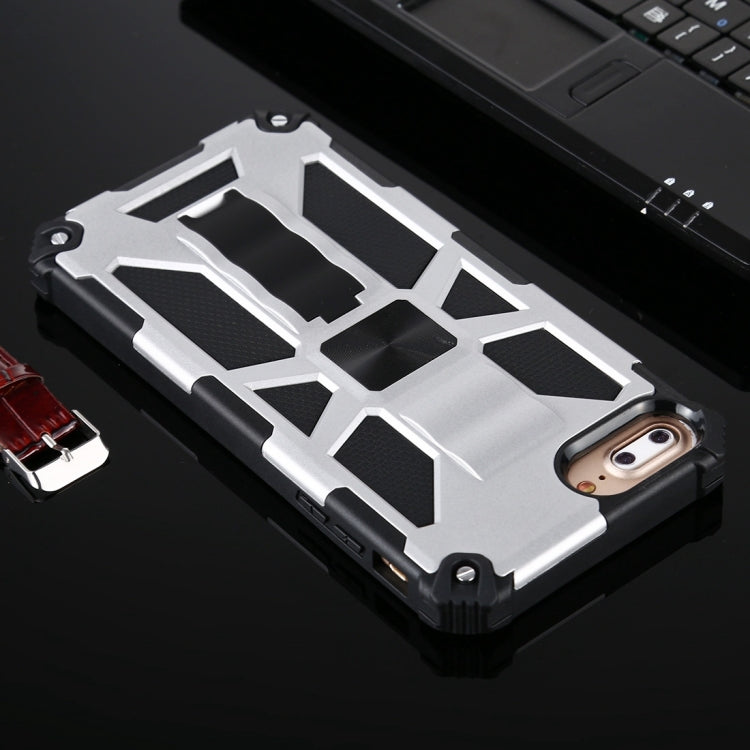 HOLDER ARMOR Tvrdený kryt pre Apple iPhone 7 Plus / iPhone 8 Plus - sivý