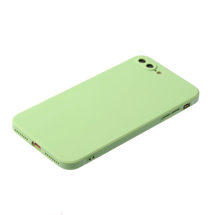 MATT Silikónový obal pre Apple iPhone 7 Plus / iPhone 8 Plus - zelený