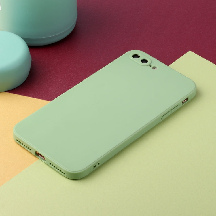 MATT Silikónový obal pre Apple iPhone 7 Plus / iPhone 8 Plus - zelený