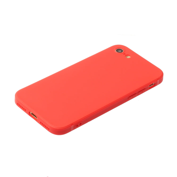 MATT Silikónový obal pre Apple iPhone 7 / iPhone 8 / iPhone SE 2022 / 2020 - červený