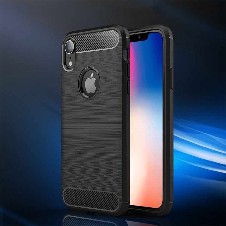 CARBON Zadný obal pre Apple iPhone XR - čierny