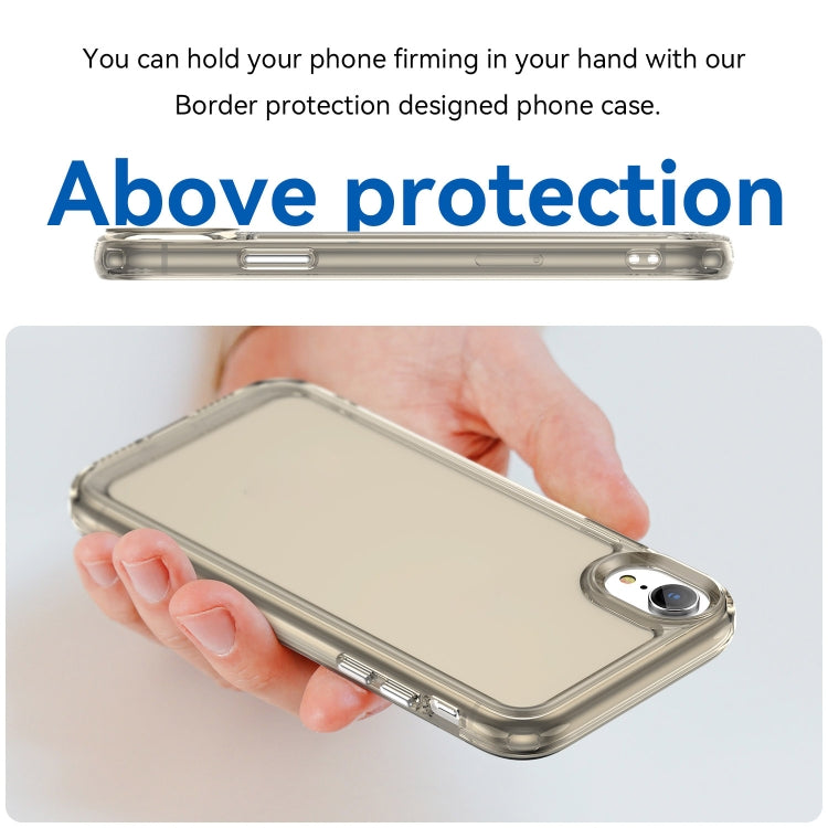 CANDY Zadný obal pre Apple iPhone XR - sivý