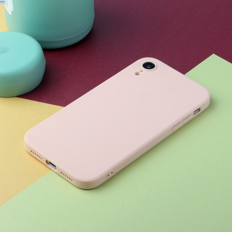 MATT Silikónový obal pre Apple iPhone XR - ružový