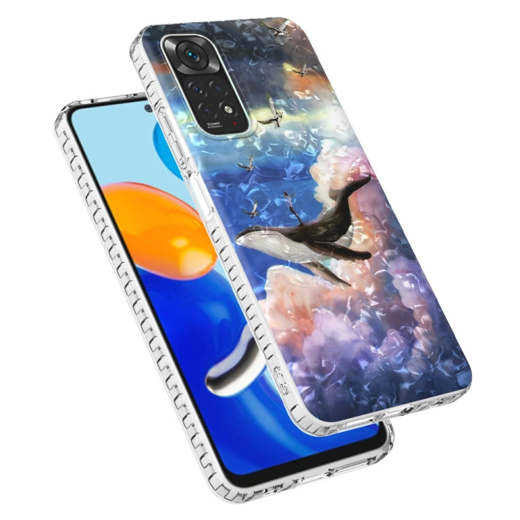 MARBLE Zadný kryt pre Xiaomi Redmi Note 11 / Note 11S - whale