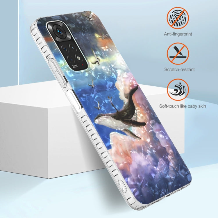 MARBLE Zadný kryt pre Xiaomi Redmi Note 11 / Note 11S - whale