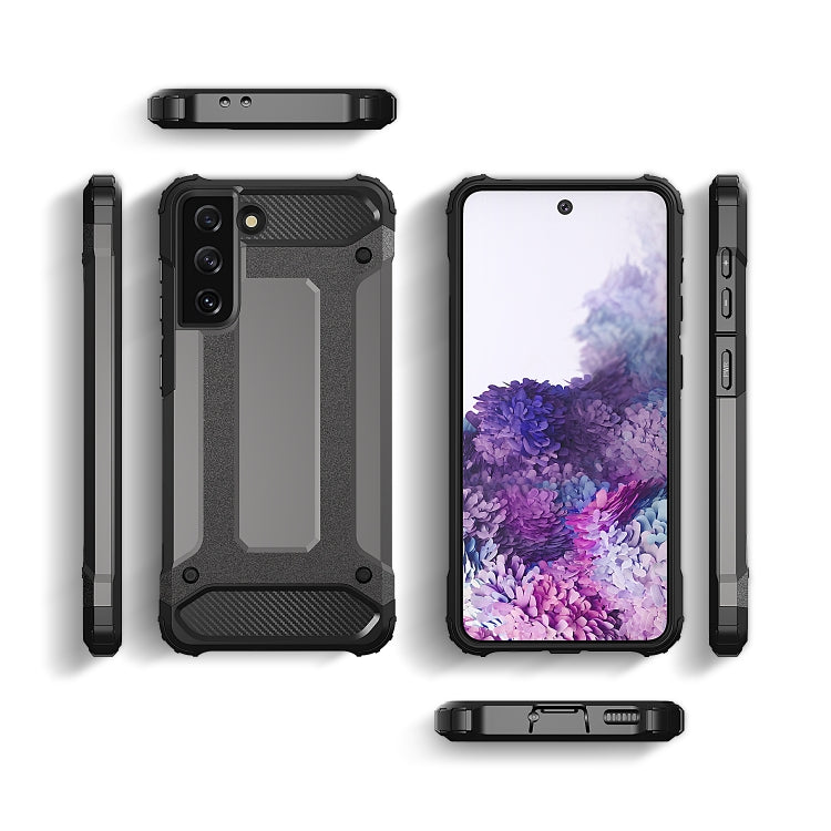 HYBRID ARMOR Tvrdený kryt na Samsung Galaxy S22 - zlatý