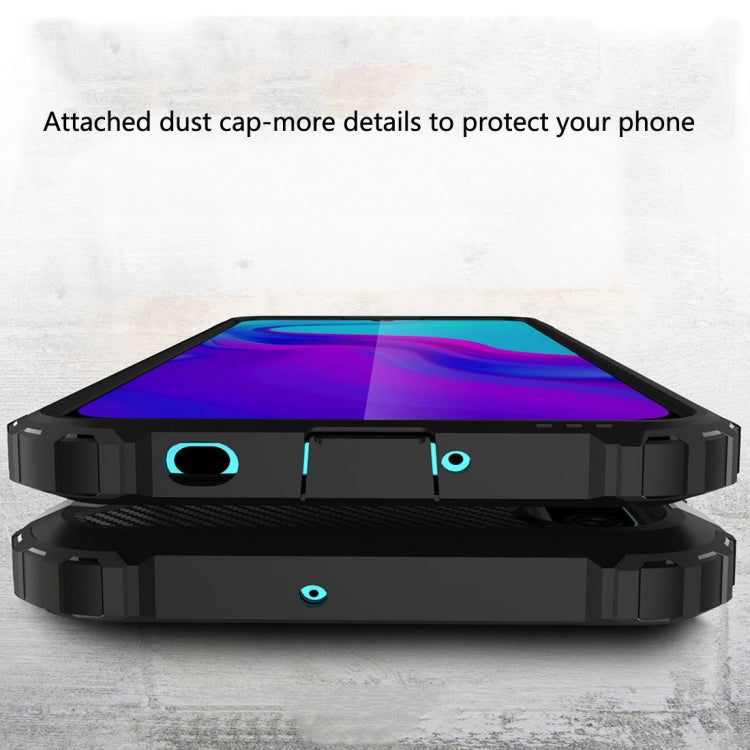 HARD HYBRID ARMOR Tvrdený kryt na Huawei P30 Lite - červený