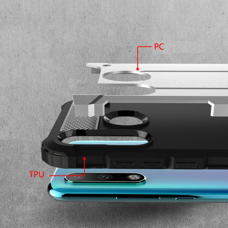 HARD HYBRID ARMOR Tvrdený kryt na Huawei P30 Lite - zlatý