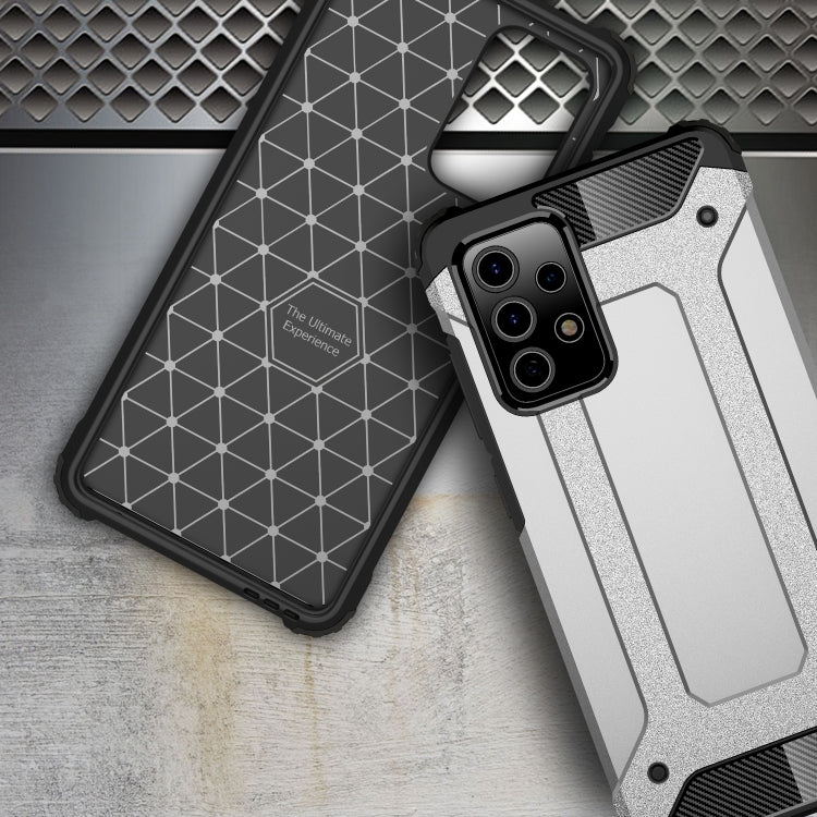 HYBRID ARMOR Tvrdený kryt na Samsung Galaxy A52 / A52s / A52 5G - zlatý