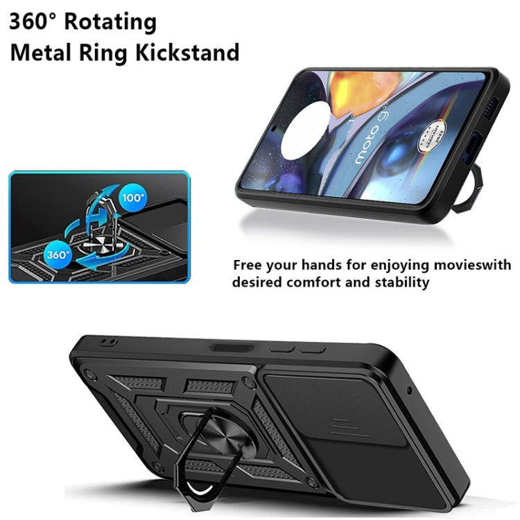 SLIDING Tvrdený kryt pre Motorola Moto G42 - sivý