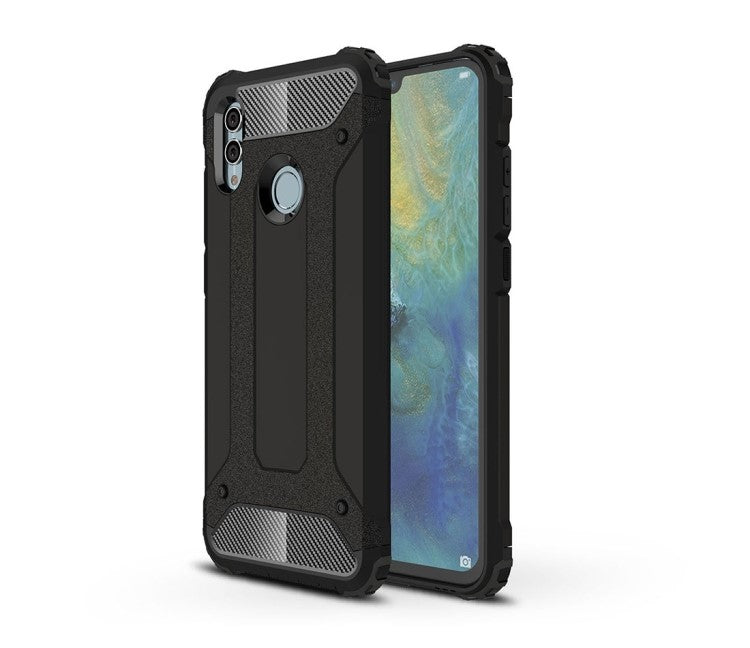 HARD HYBRID ARMOR Tvrdený kryt na Huawei P Smart 2019 - čierny