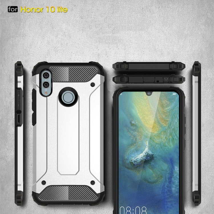 HARD HYBRID ARMOR Tvrdený kryt na Huawei P Smart 2019 - červený