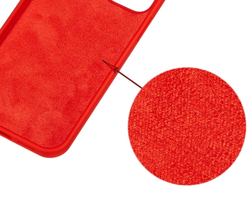 SNAPY silikónový obal na Motorola Moto G42 - červený
