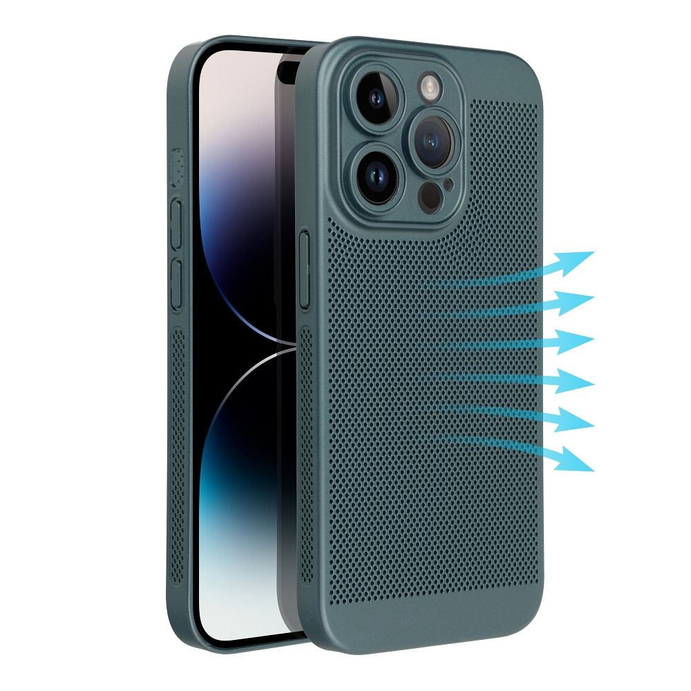 BREEZY Zadný kryt pre Samsung Galaxy A55 5G - zelený