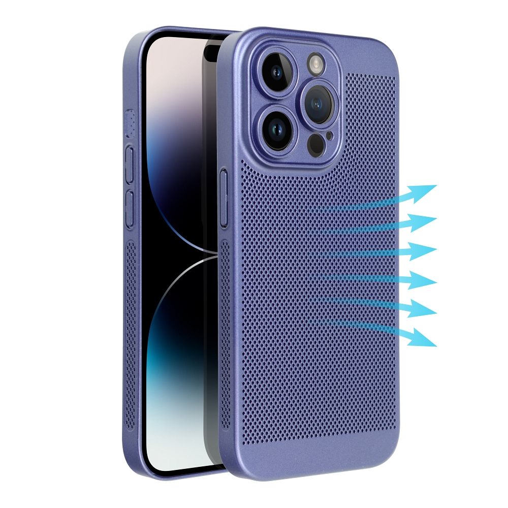 BREEZY Zadný kryt pre Samsung Galaxy A35 5G - modrý