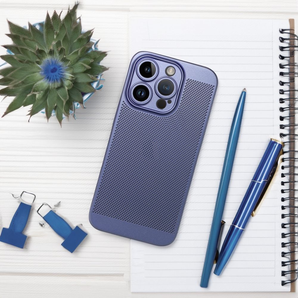 BREEZY Zadný kryt pre Samsung Galaxy A35 5G - modrý