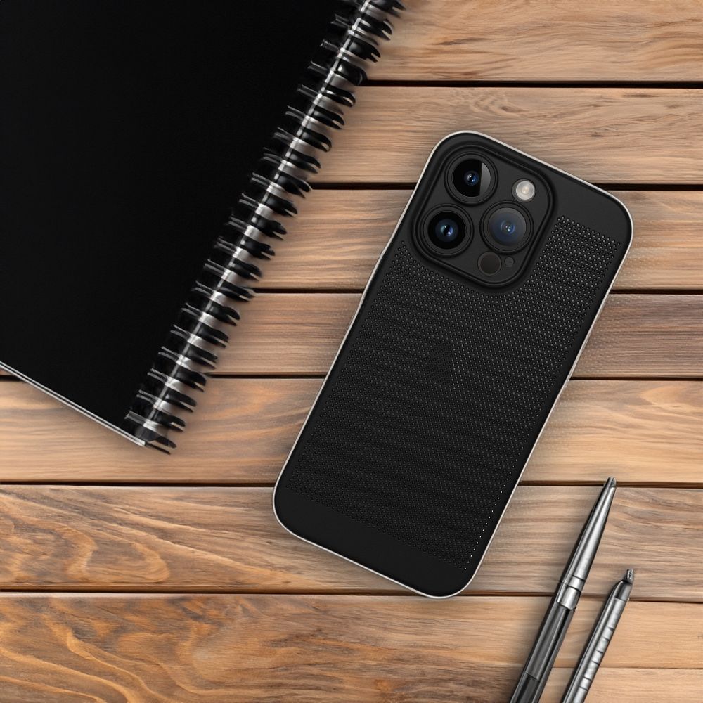BREEZY Zadný kryt pre Samsung Galaxy A35 5G - čierny
