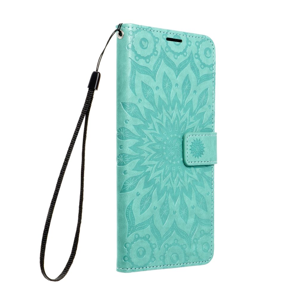 MEZZO Knižkové puzdro pre Samsung Galaxy A35 5G - MANDALA (zelené)