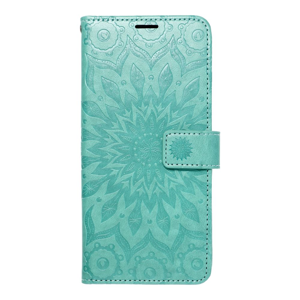 MEZZO Knižkové puzdro pre Samsung Galaxy A35 5G - MANDALA (zelené)