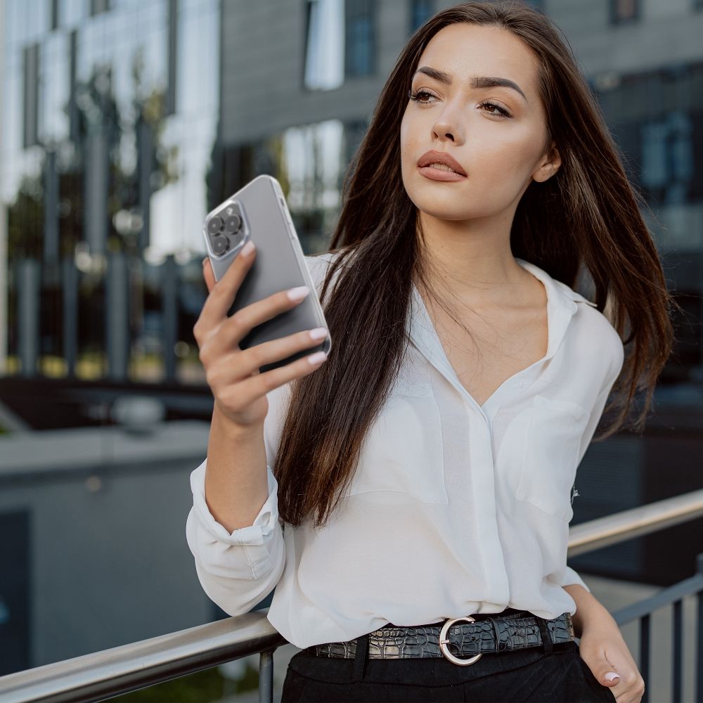 Priehľadný gélový obal 2.0mm pre Xiaomi Redmi Note 13 - transparentný